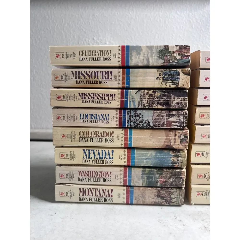 Wagons West Series Set By Dana Fuller Ross Lot of 24 Books 1-24 Complete Vintage